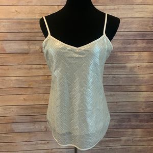 Banana Republic sequin tank camisole